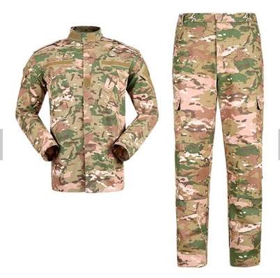 Taille faite sur commande UV du comité technique 65/35 uniforme de sergé d'ACU d'armée de camouflage de l'Oman anti