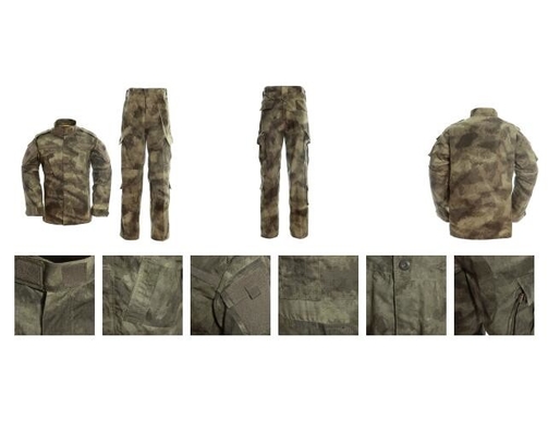 Uniforme de Multicam d'armée de costume de combat du camouflage BDU de région boisée pour des militaires