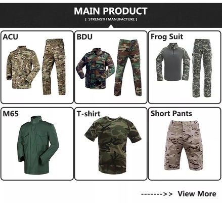 La chemise tactique uniforme de combat d'armée faite sur commande halète Airsoft chassant le camouflage Bdu d'habillement