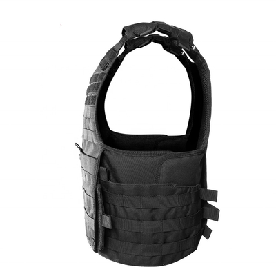 Veste de protection à l'épreuve des balles noire pour une durabilité maximale