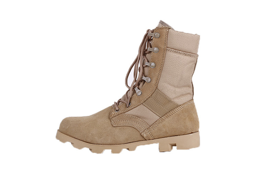 Chaussures de combat en caoutchouc chaussures de combat en caoutchouc en cuir noir chaussures tactiques pour hommes