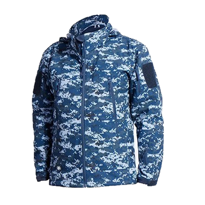 Polyester rayant l'uniforme militaire 220gsm-230gsm M-XXXL de bleu marine