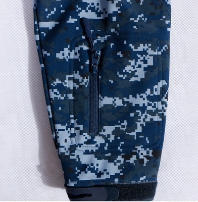Polyester rayant l'uniforme militaire 220gsm-230gsm M-XXXL de bleu marine