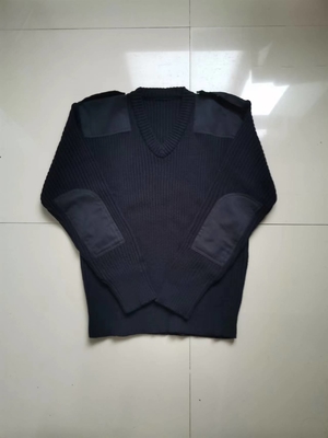 Pull-over militaire, pull-over policier, pull-over en laine, pull-over en polyester en laine
