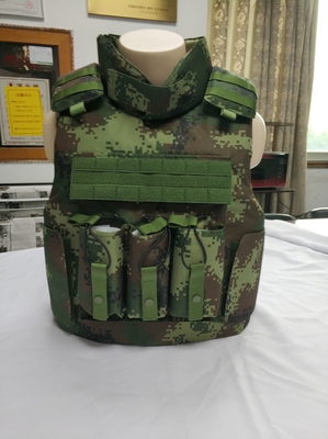 Veste tactique à l'épreuve des balles militaire en nylon avec plaquette de protection douce NIJ IIIA/III/IV