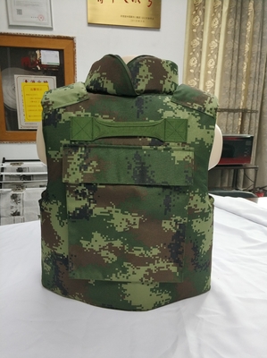 Veste tactique à l'épreuve des balles militaire en nylon avec plaquette de protection douce NIJ IIIA/III/IV