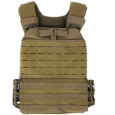 Veste balistique militaire avec protection NIJ IIIA IV Fermeture par bouton rapide Durabilité
