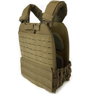 Veste balistique militaire avec protection NIJ IIIA IV Fermeture par bouton rapide Durabilité