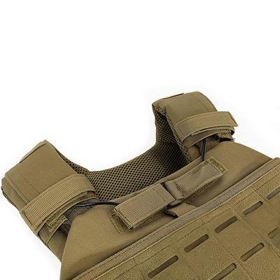 Veste balistique militaire avec protection NIJ IIIA IV Fermeture par bouton rapide Durabilité