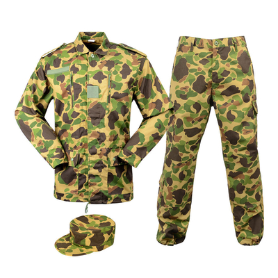 Camouflage militaire tactique porter respirant BDU uniforme anti-déchirure
