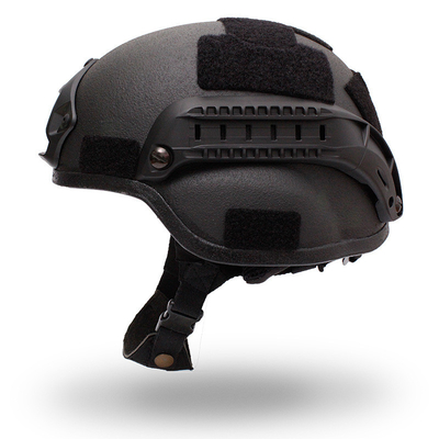 Casque balistique tactique à fibres d'aramide avec protection NIJ niveau IIIA