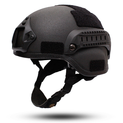 Casque balistique tactique à fibres d'aramide avec protection NIJ niveau IIIA