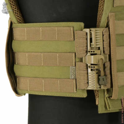 Durabilité gilet tactique anti-balles en nylon avec puissance d'arrêt de 9 mm/.44