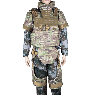 Plein camouflage tactique militaire multifonctionnel de PE de corps de gilet à l'épreuve des balles
