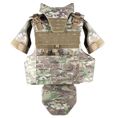 Plein camouflage tactique militaire multifonctionnel de PE de corps de gilet à l'épreuve des balles