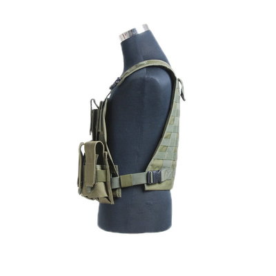 Veste tactique de combat en nylon taille réglable épaule amovible