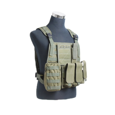 Veste tactique de combat en nylon taille réglable épaule amovible