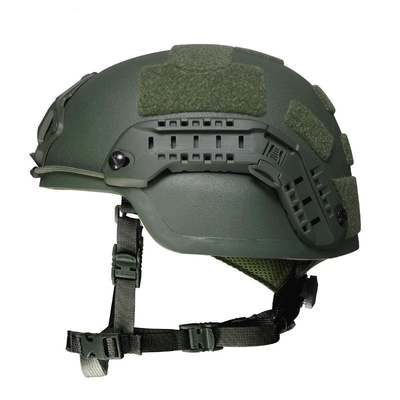 Casque balistique tactique noir avec résistance aux chocs