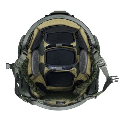 Force Les fibres d'aramide Casque de combat balistique anti-balles Anti-fragmentation Couleur personnalisable