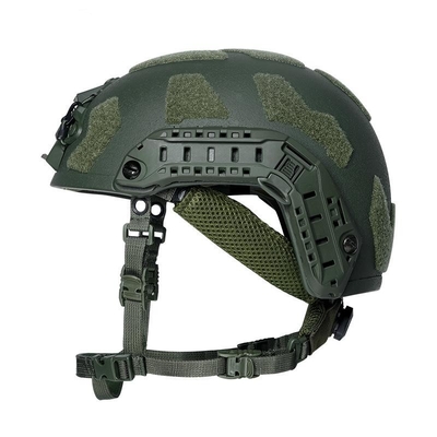 Force Les fibres d'aramide Casque de combat balistique anti-balles Anti-fragmentation Couleur personnalisable
