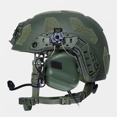 Force Les fibres d'aramide Casque de combat balistique anti-balles Anti-fragmentation Couleur personnalisable