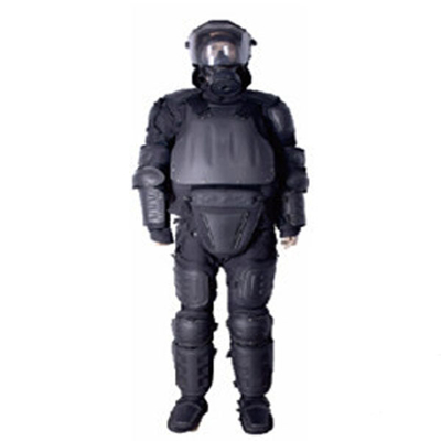 Équipement à l'épreuve des balles noir étanche à l'eau 2,6 kg Durabilité Protection en fibre de polyester