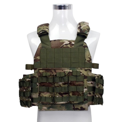 Fabricant d'équipement militaire Veste tactique porteuse de plaque anti-balles avec normes militaires NIJ IIIA