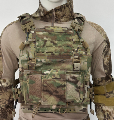 Fabricant d'équipement militaire Veste tactique porteuse de plaque anti-balles avec normes militaires NIJ IIIA
