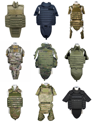 Fabricant d'équipement militaire Veste tactique porteuse de plaque anti-balles avec normes militaires NIJ IIIA
