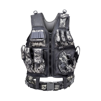 Un gilet de combat de sécurité pour la chasse et le crossfit, une armure tactique confortable et respirante