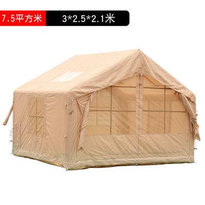 6.3 mètre carré Voyage autonome épaissie imperméable au camping Tente gonflable extérieure Cabine gonflable pour la nature sauvage