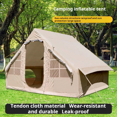 6.3 mètre carré Voyage autonome épaissie imperméable au camping Tente gonflable extérieure Cabine gonflable pour la nature sauvage