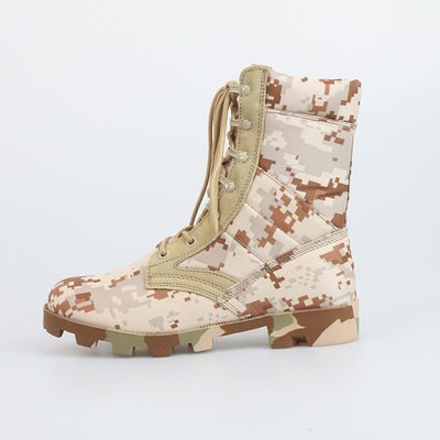 Bottes tactiques de combat de camouflage adaptées au camping et aux activités de plein air
