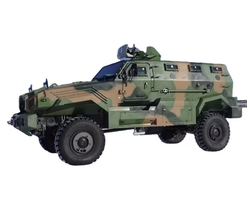 7100 mm × 2600 mm × 2800 mm Véhicules blindés militaires Protection balistique et anti-explosive