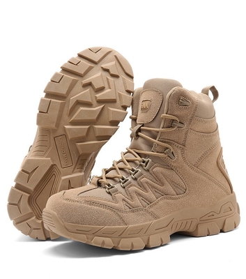 Bottes tactiques pour hommes en plein air Bottes de chasse d'alpinisme Bottes d'entraînement pour hommes en haut
