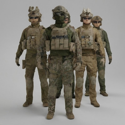 Uniforms tactiques polyvalents destinés aux opérations militaires et policières