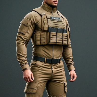 Vêtements tactiques militaires professionnels pour une fonctionnalité optimale