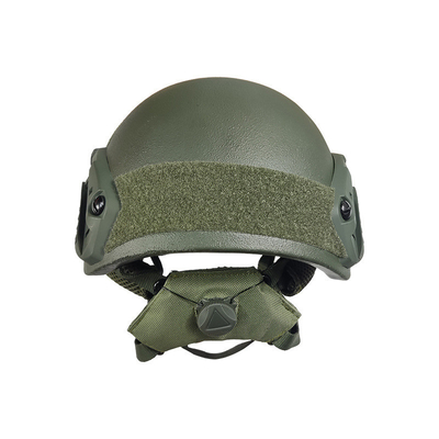 0.13m2 Matériau de casque de sécurité de zone de protection avec rails tactiques et caractéristiques supplémentaires