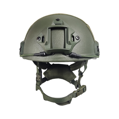 0.13m2 Matériau de casque de sécurité de zone de protection avec rails tactiques et caractéristiques supplémentaires