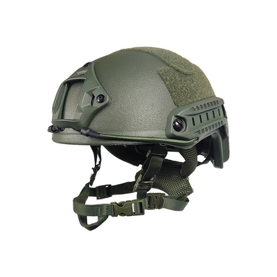 0.13m2 Matériau de casque de sécurité de zone de protection avec rails tactiques et caractéristiques supplémentaires