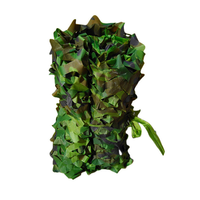 150D 210D Double couche Polyester durable Camouflage Net Outdoor Voiture garnissée Net extérieur ombrelle