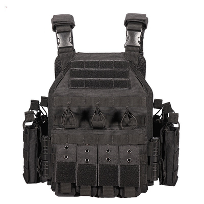 Veste tactique de formation Veste tactique de poche porte-plaque Veste de chasse à la molle Veste tactique de poids Femmes hommes formation