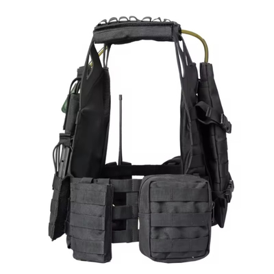 gilet tactique de combat élastiques amovibles gilet tactique jaune avec des ceintures de taille réglables