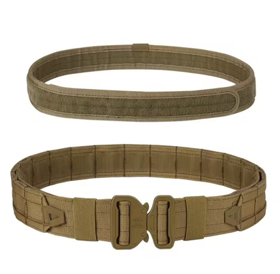 Equipo Tactico sac à molette réglable 6 pièces ensemble de polyester camouflage ceinture tactique avec sacs magnétiques