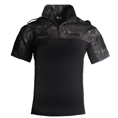 Uniforme tactique à manches courtes, costume tactique, camouflage, vêtements de sport d'été à séchage rapide