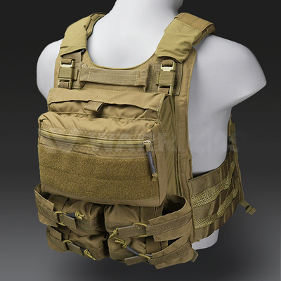 Vente à chaud PTG Cordura gilet de plaque de nylon gilet tactique de combat gilet camouflage tactique avec style CP CPC