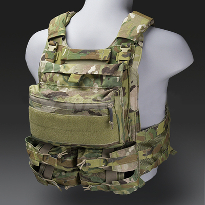 Vente à chaud PTG Cordura gilet de plaque de nylon gilet tactique de combat gilet camouflage tactique avec style CP CPC