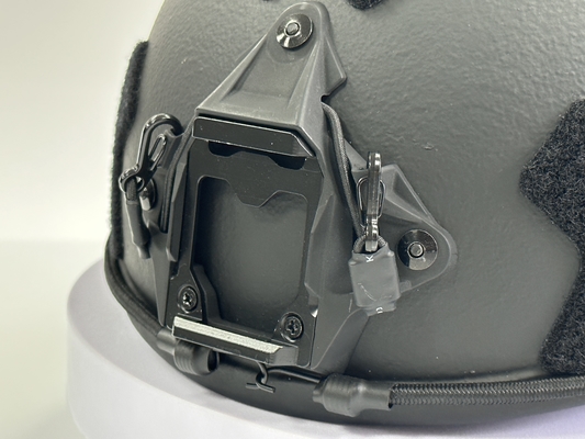 Casque balistique tactique NIJ IIIA UHWPE Couleur noire Pour les hommes Formation militaire tactique