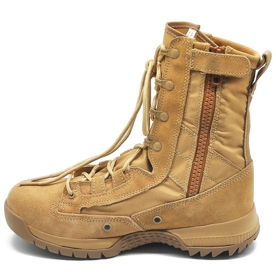 Chaussures de combat en caoutchouc chaussures de combat en caoutchouc en cuir noir chaussures tactiques pour hommes