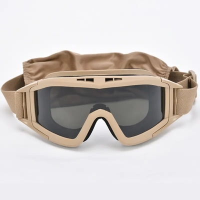 Tacticak équipement de plein air lunettes de protection pour les yeux anti-brouillard lunettes de chasse vélo